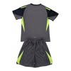 Ensemble Maillot Gardien Real Madrid 2025-26 Noire Enfant
